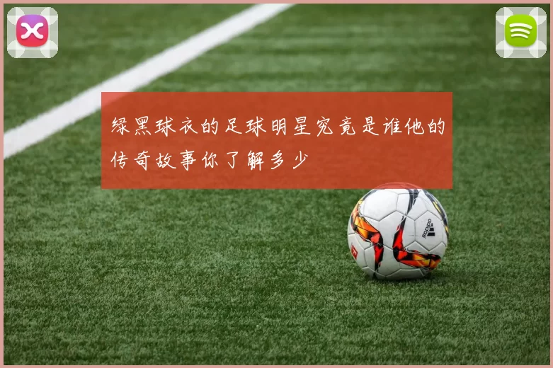 绿黑球衣的足球明星究竟是谁他的传奇故事你了解多少