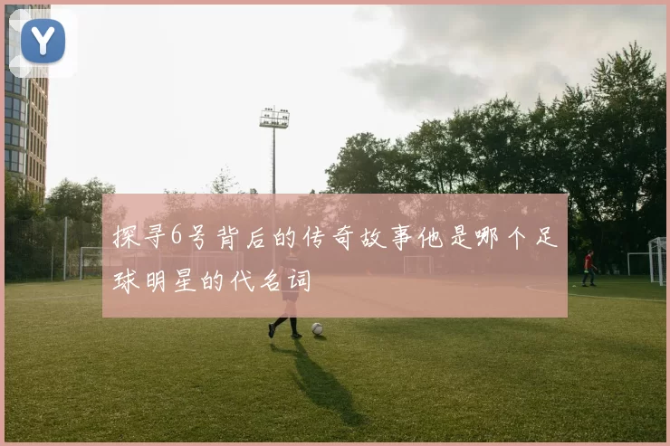 探寻6号背后的传奇故事他是哪个足球明星的代名词
