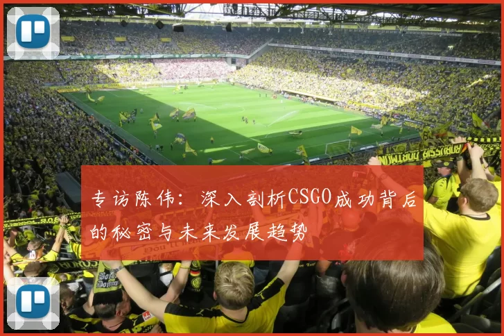 专访陈伟：深入剖析CSGO成功背后的秘密与未来发展趋势